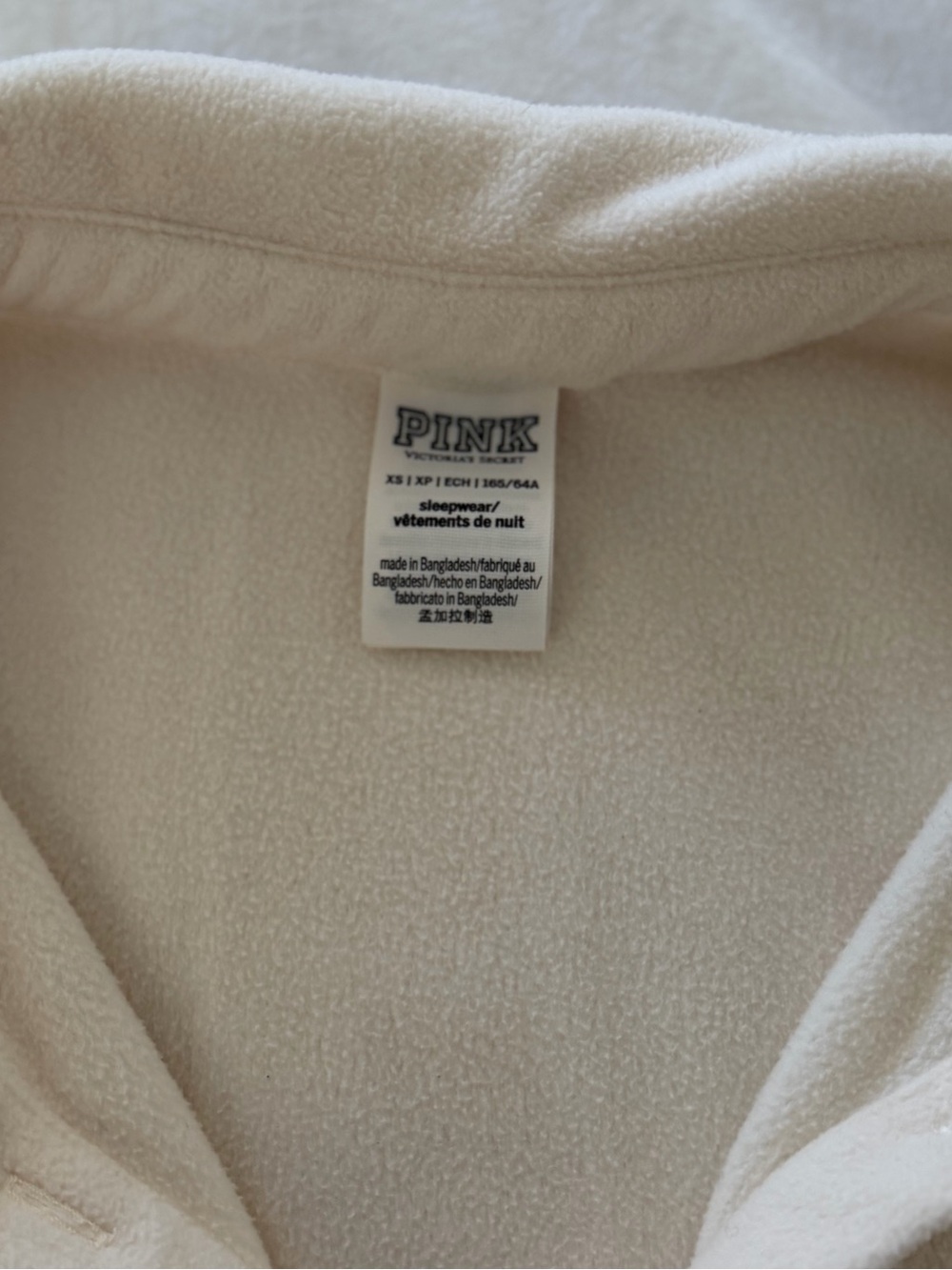 Pink Fleece PJ Set - Picture 5 of 10